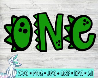 Download Dinosaur 1st Birthday Svg Etsy