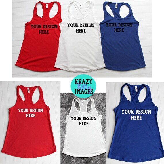 Download Free Tank Top Mockup Bundle 4th Of July T-Shirt Mockup ...