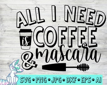 Download Coffee Mascara Svg Etsy