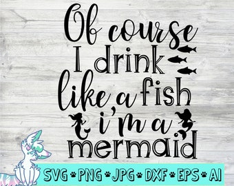 Download Drink Like Fish Svg Etsy