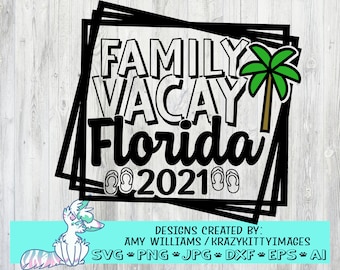 Download Florida Vacation Svg Etsy