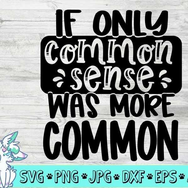 Common Sense Shirt - Etsy