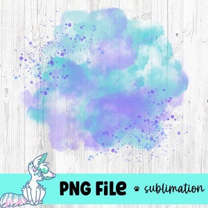 Sublimation de dosseret, Arrière-plan, Splats, Gouttes de peinture, Fond coloré, Png, Transparent, Cadre, Aquarelle, fichier d’impression et de découpe