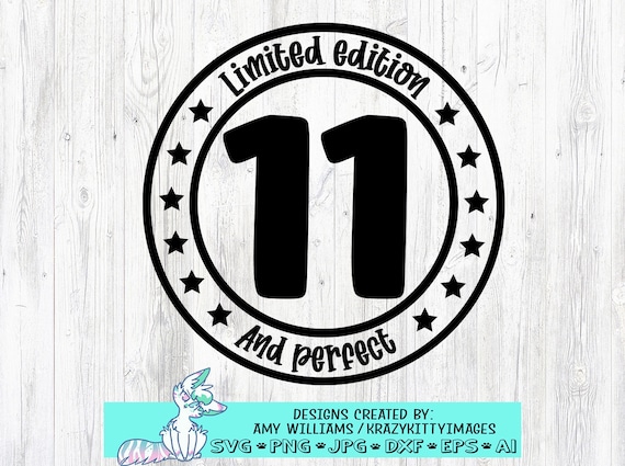 Number 11 Birthday Svg, Eleventh Svg, 11 Year Old Svg, Eleven.