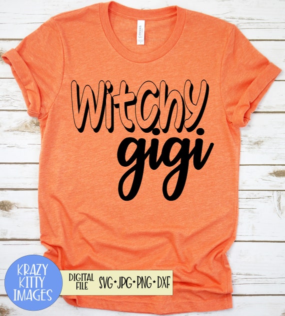 Download Witchy Gigi Svg Halloween Svg Witch Svg Grandma Halloween Etsy
