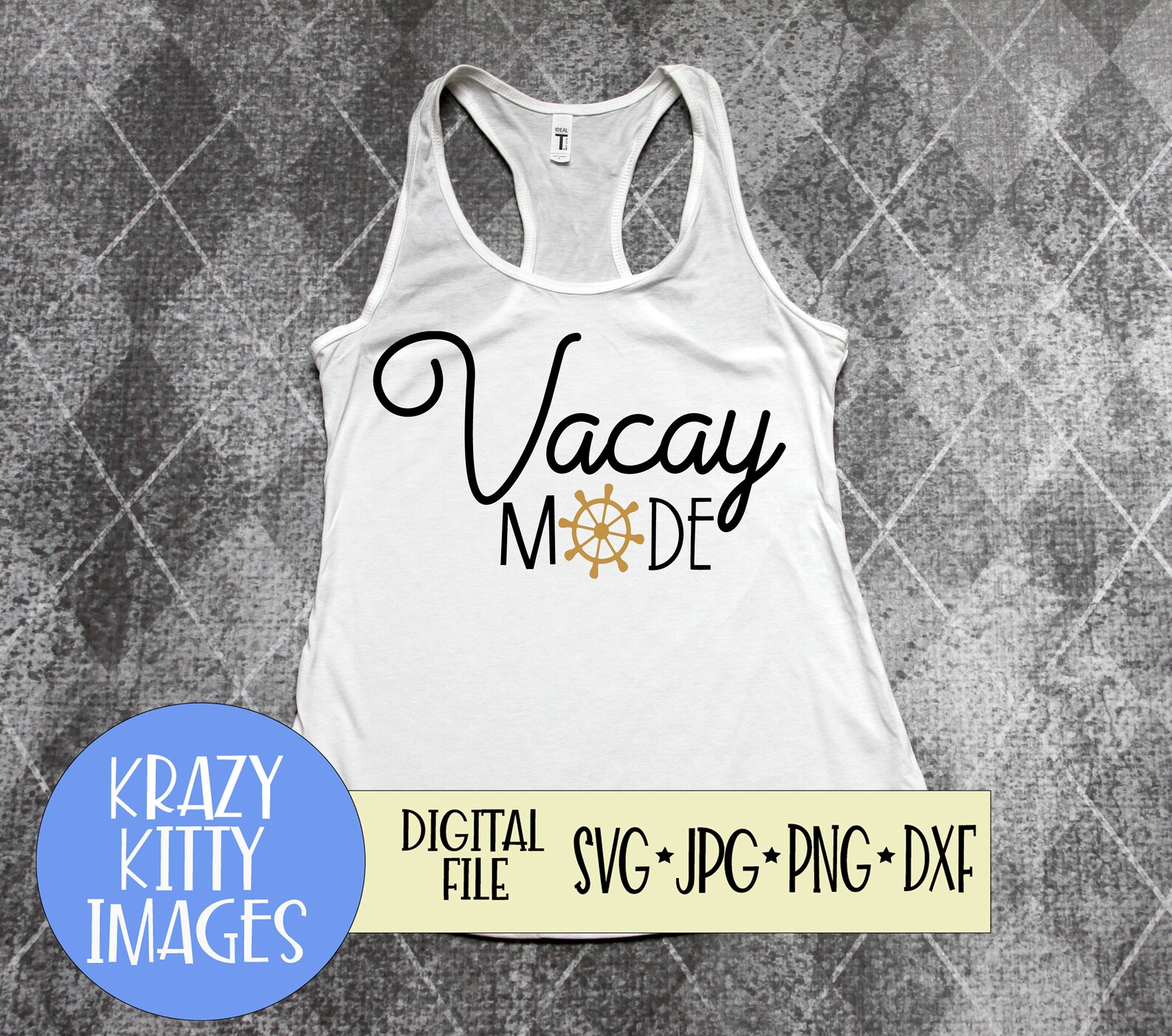 Vacay Mode Svg Vacay Mode Cut File Vacation Mode Svg - Etsy
