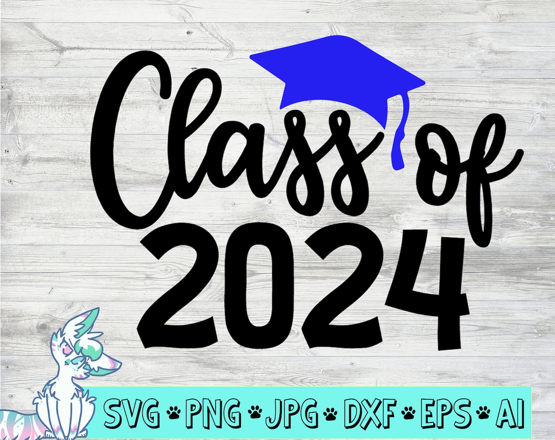 Class of 2024 Svg Shirt Design Graduation Svg 8th Grade Etsy Hong Kong