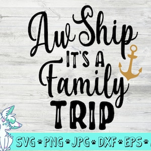 Cruise SVG, Vacay mode, Het is een familiereis, Cut Files, Afdrukbare PNG, Instant Download, familie reis svgs, cruise trip svg