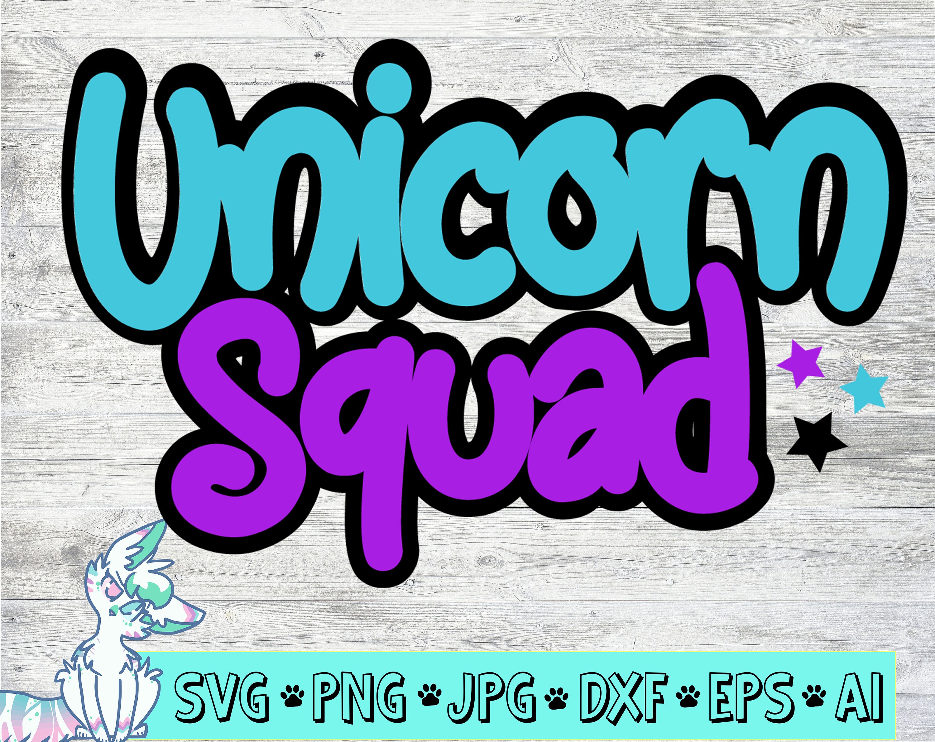 Unicorn Squad Svg Unicorn Svg Unicorn Birthday Squad - Etsy Denmark