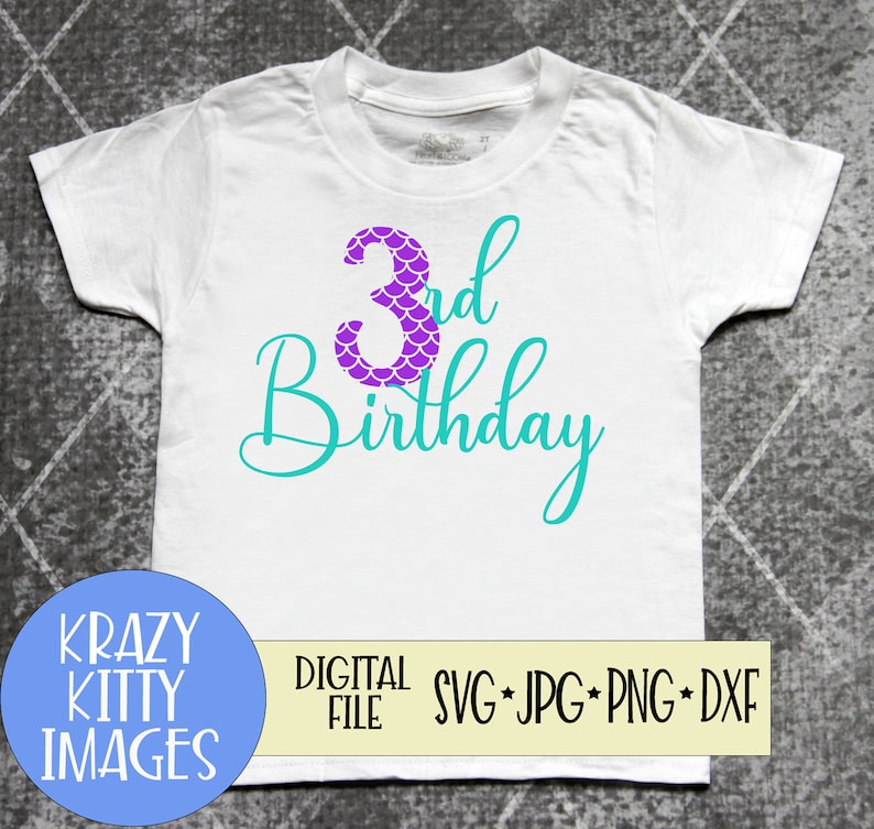 Download Clip Art Birthday Svg 3rd Birthday Svg Mermaid Party Printable For Iron On Transfers Mermaid Svg Birthday Girl Mermaid Mermaid Birthday Svg Art Collectibles