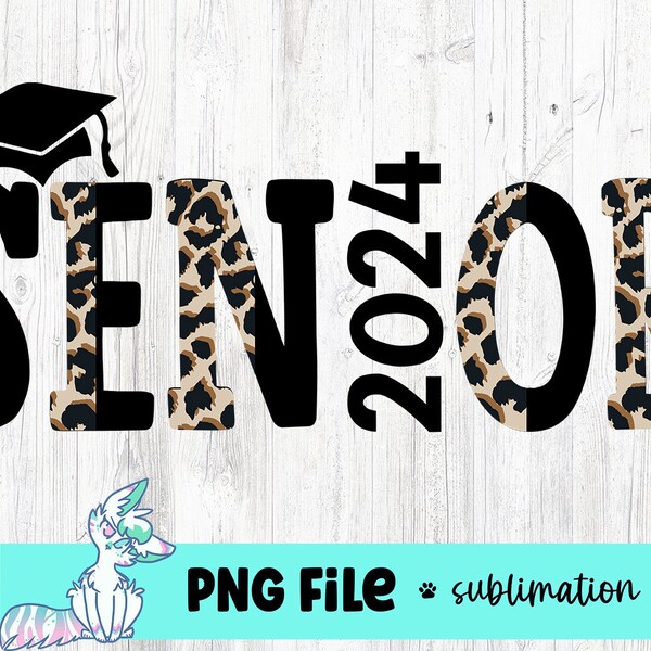 Senior 2024 Iron On Etsy