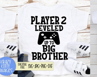 Big Brother Svg Bundle, Big Brother Svg, Bigger Brother Svg, New Baby Svg, Baby Shower Svg, Baby Announcement Svg, Png, Jpg, Eps, Dxf