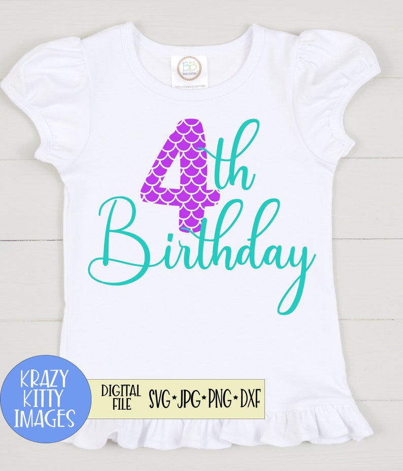 Free Free 62 Little Mermaid Birthday Svg SVG PNG EPS DXF File