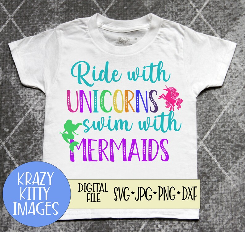 Download Unicorn Shirt Svg Swim With Mermaids Girls Unicorn Svg Mermaid Svg S Mermaid Shirt Svg Digital Download Jpg Png Eps Ride With Unicorns Clip Art Art Collectibles