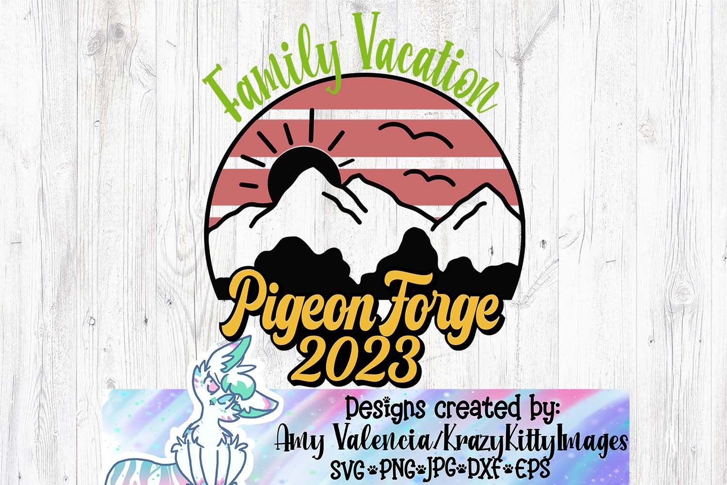 Pigeon SVG Family Vacation SVG Tennessee Here We Come Etsy