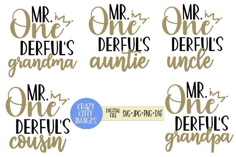 Download Mom of birthday boy svg Mr Onederful's dad svg1st | Etsy