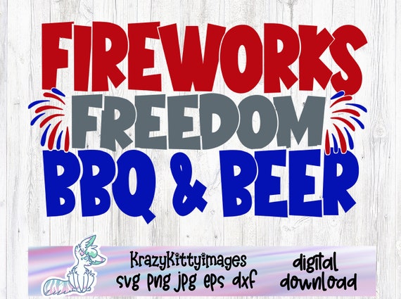 BBQ Fireworks Freedom Tee BBQ Fireworks Freedom Tee