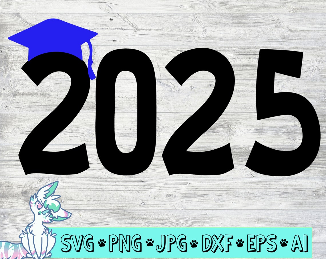 Graduation Class of 2025 Svg Class of Svg 2025 Svg Png Etsy