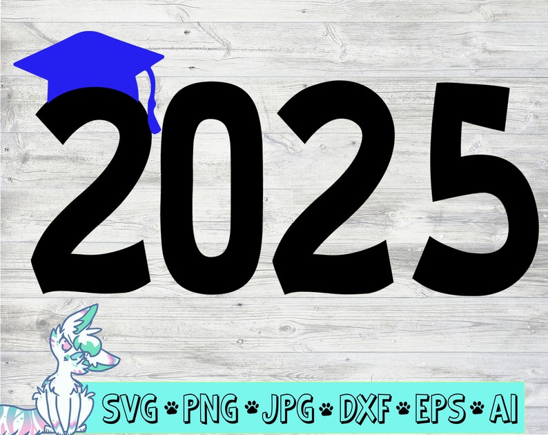 Graduation Class of 2025 Svg Class of Svg 2025 Svg Png Etsy