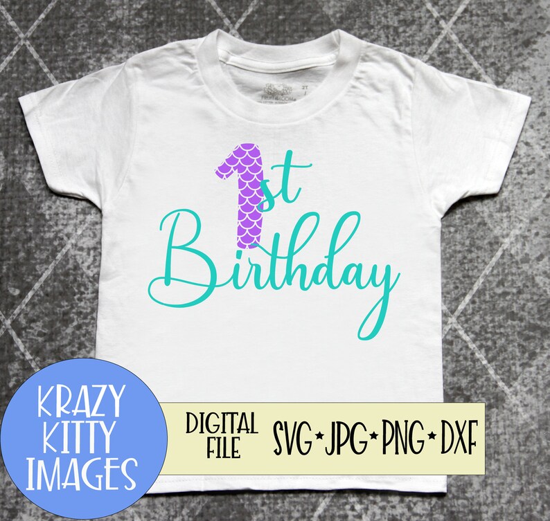 Free Free 161 Mermaid 1St Birthday Svg SVG PNG EPS DXF File