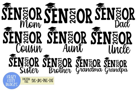 Download Senior 2021 Family Svg Bundle Senior Mom Svg Senior Dad Svg Etsy