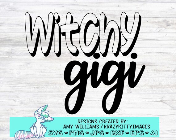 Download Witchy Gigi Svg Halloween Svg Witch Svg Grandma Halloween Etsy