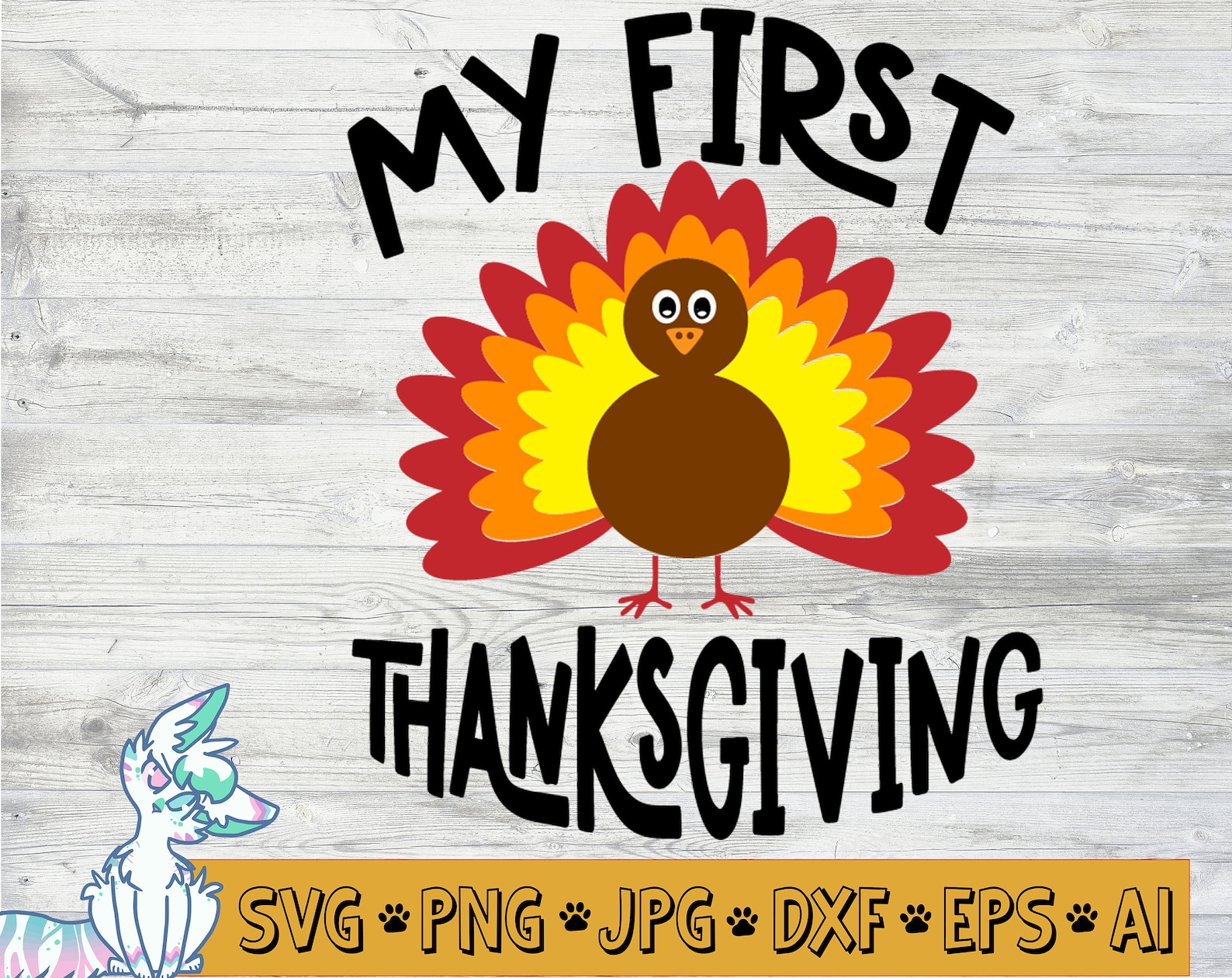 My First Thanksgiving Svg Babies 1st Thanksgiving Svg Turkey - Etsy