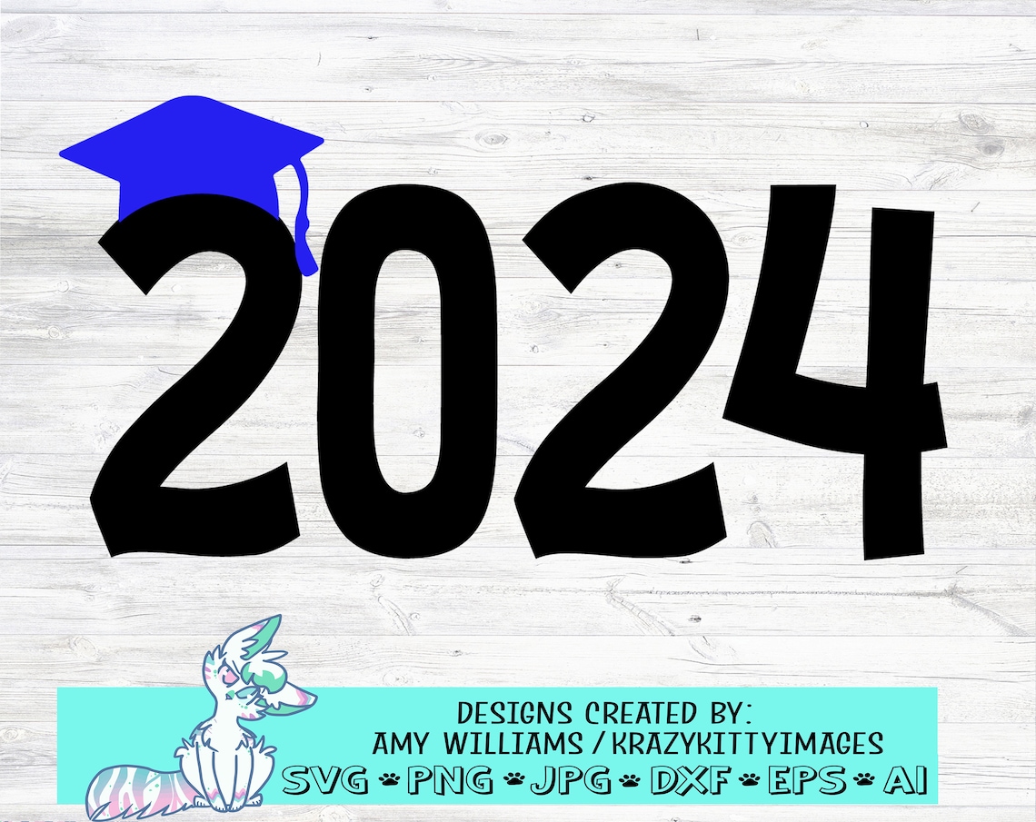 Graduation Class of 2025 SVG Graduation SVG End of School Etsy