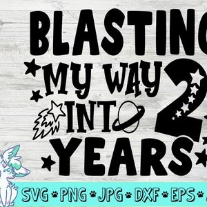 garçons 2ème anniversaire svg, l’espace extra-atmosphérique svg, garçons de l’espace anniversaire svg, 2 ans svg, deuxième anniversaire chemise svg, png, jpg, dxf, espace svg