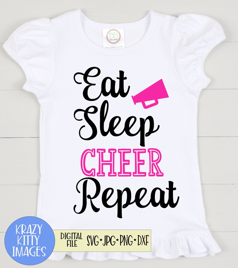 Art Collectibles Clip Art Cheer Mom Svg Sports Svg Jpg Png Svg Eps Dxf Commercial Use Eat Sleep Cheer Repeat Svg Digital Download Cheerleader Svg Cheer Dad Svg