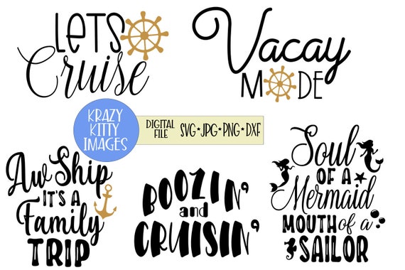 Download Cruise Svg Bundle Vacation Svg Bundle Cruise Shirt Svg Etsy 3D SVG Files Ideas | SVG, Paper Crafts, SVG File