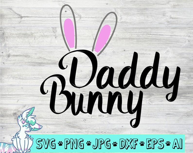 Download Daddy Bunny Svg Easter Svg Easter Bunny Svg Daddy Svg | Etsy