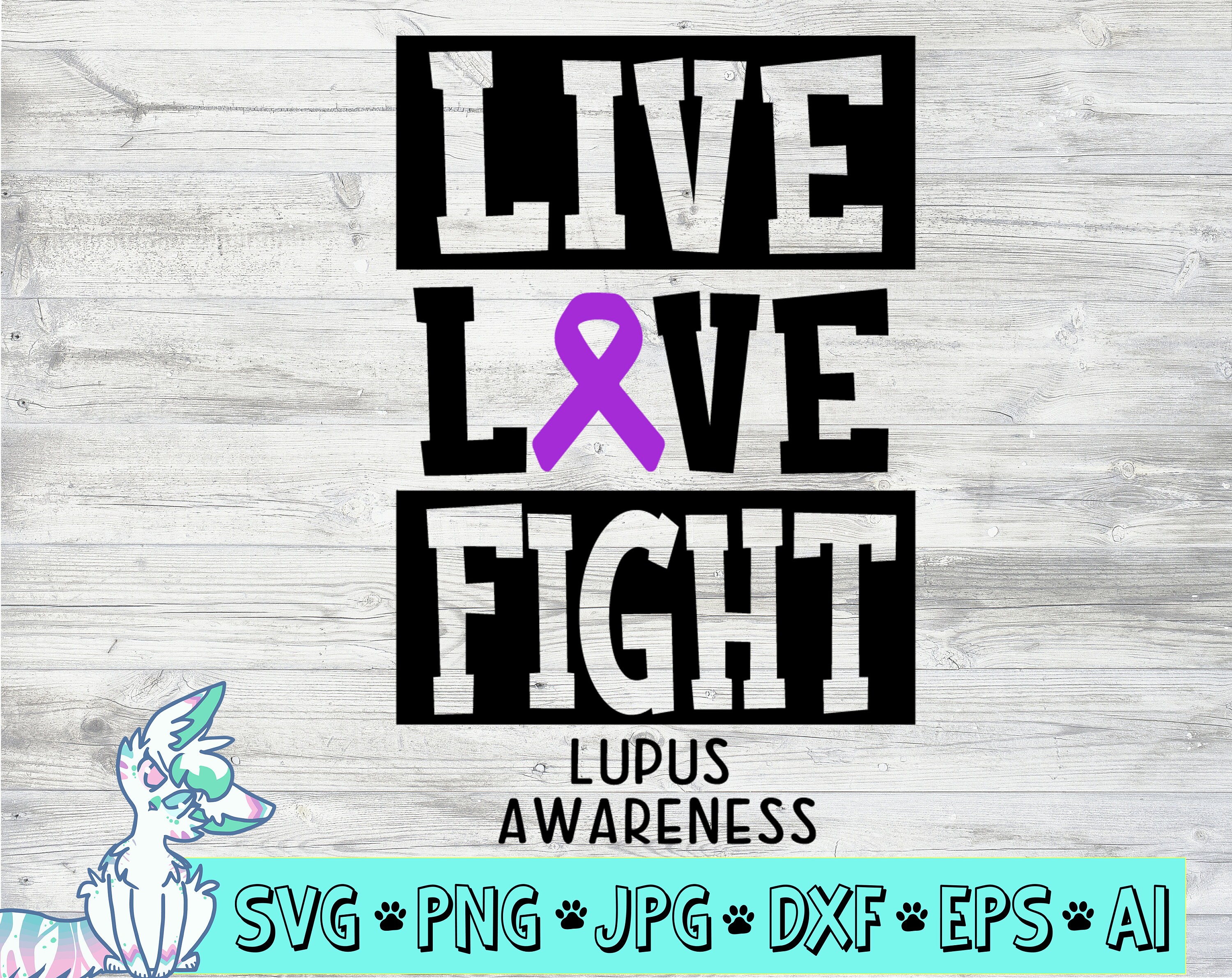 Svg Lupus Svg Lupus Awareness Svg Purple Awareness Ribbon - Etsy Israel