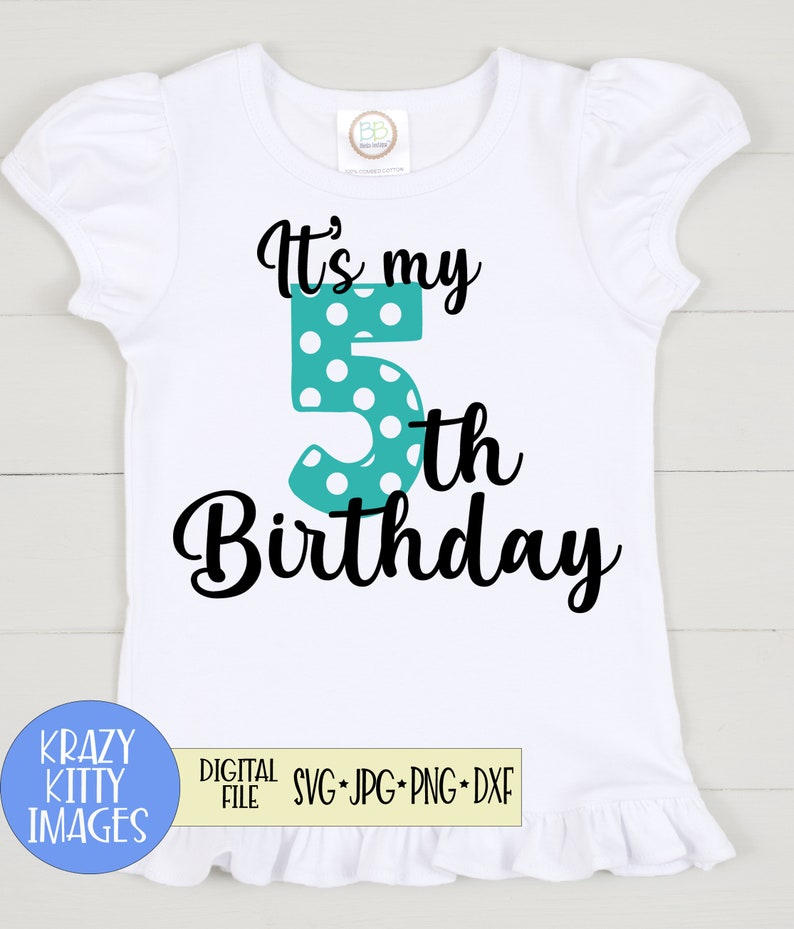Download Birthday Shirt Svg Dxf Girls Fifth Birthday Svg Birthday Girl Svg Png Jpg Fifth Birthday Svg Girls 5th Birthday Svg 5th Birthday Svg Clip Art Art Collectibles Vadel Com
