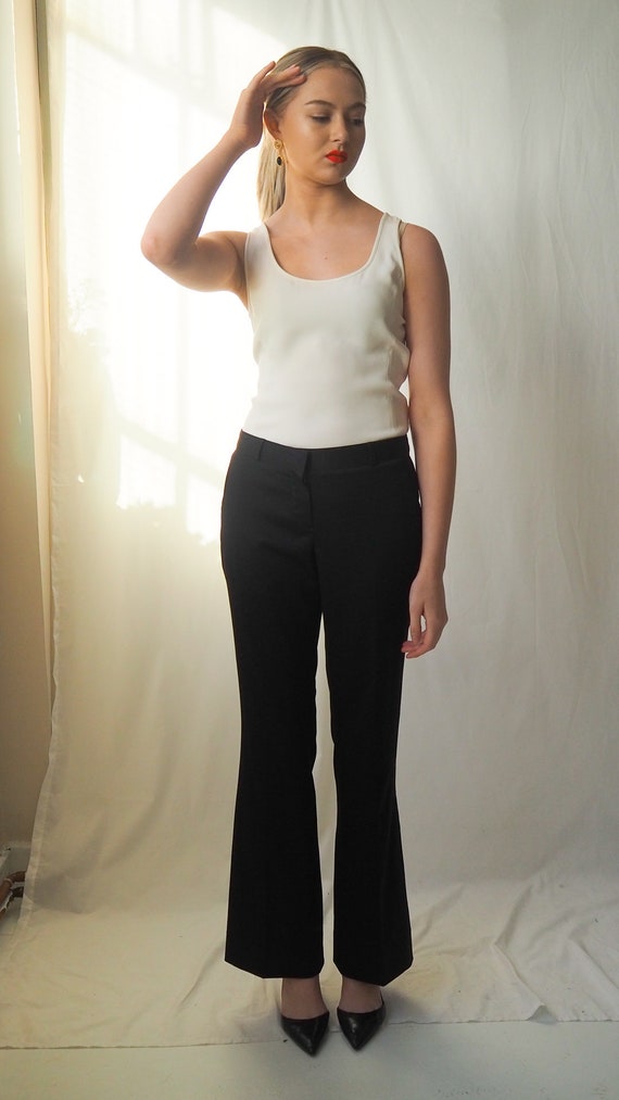 Vintage Burberry flared trousers