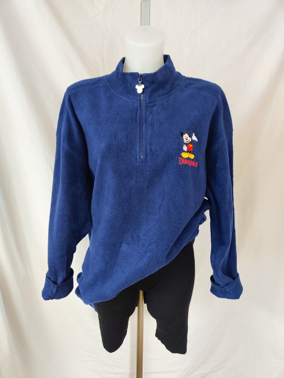 Vintage Disney quarter zip fleece