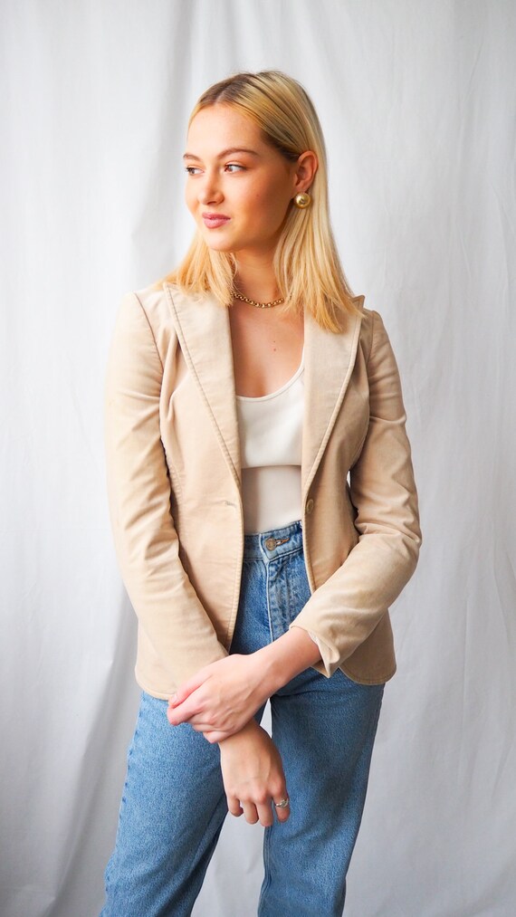 Vintage Gucci velvet blazer