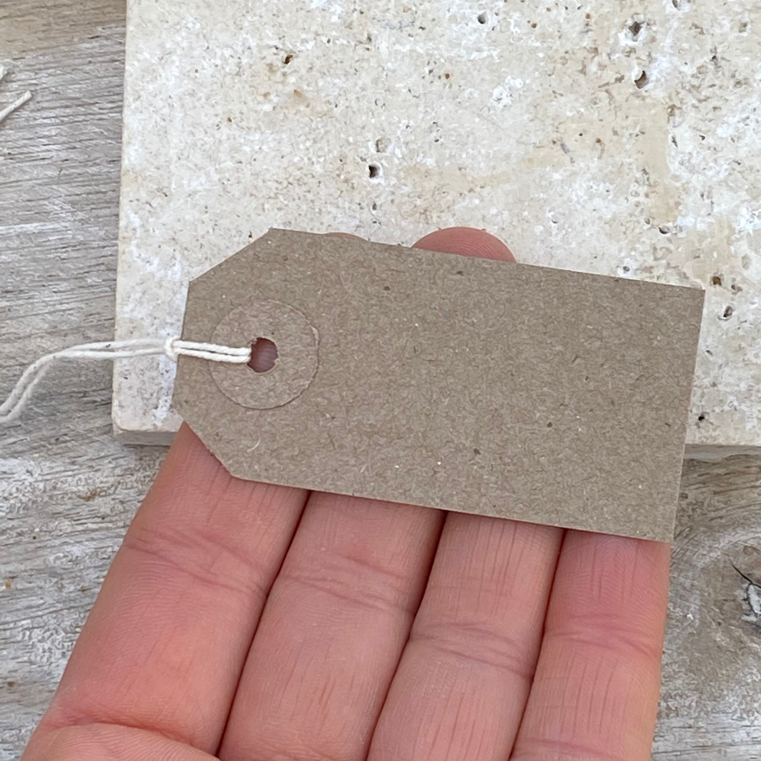 Bulk Plain Kraft Paper Tags brown paper string gift tag Etsy