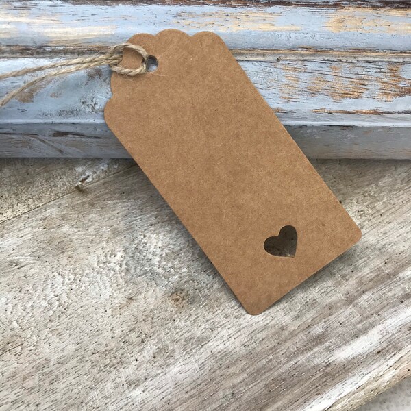 Brown Kraft Tags - Etsy