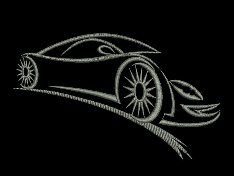 Embroidery Design Car Embroidery Designs Etsy