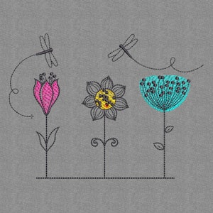 Flowers Embroidery Design, Floral Embroidery Designs