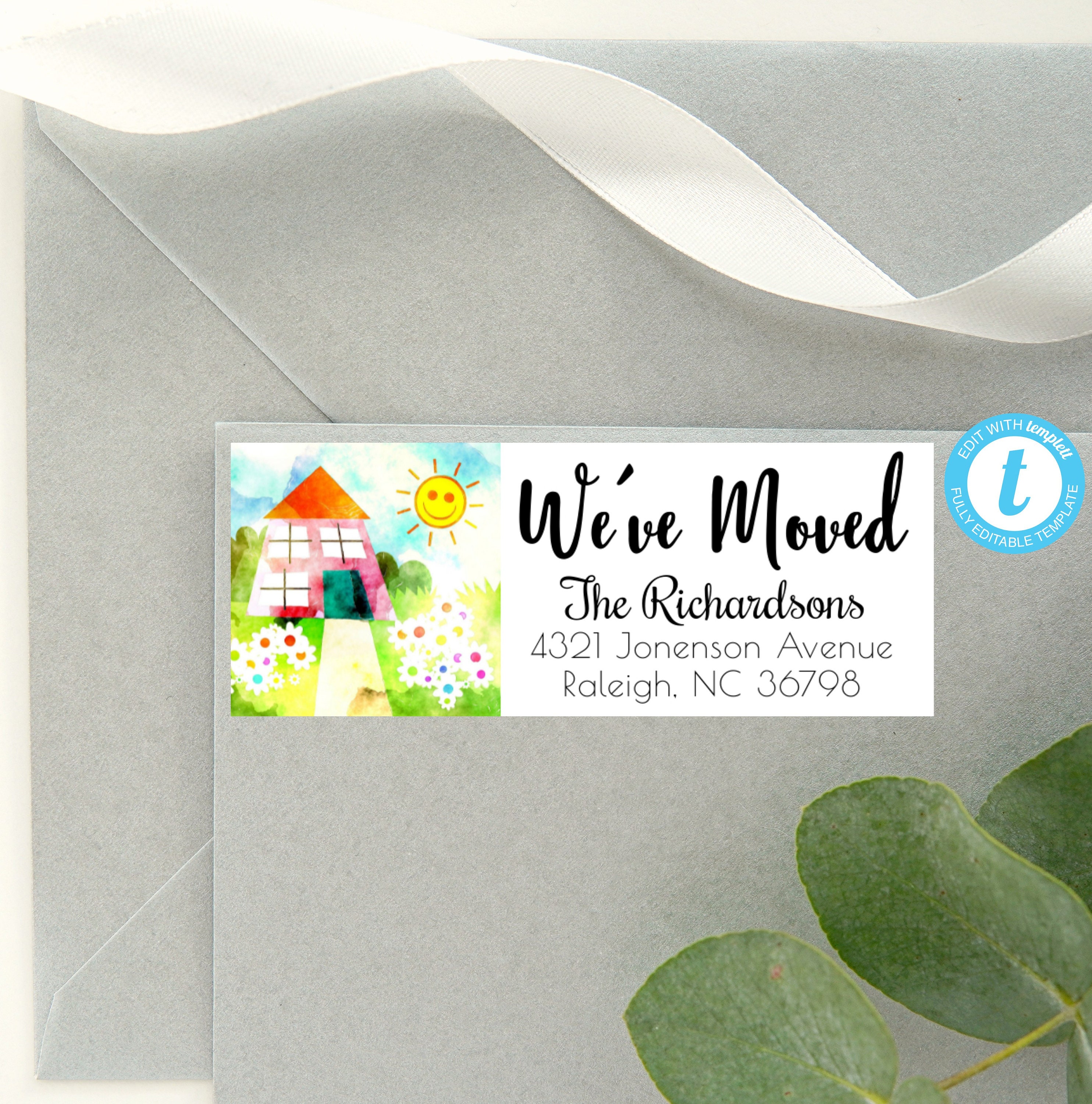 We've Moved Stickers - Etsy