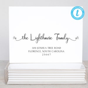 Printable Editable Envelope A1 A7 Templett/Editable Custom Envelope/Editable Envelope Template/DIY Envelope Template/Instant Download/6