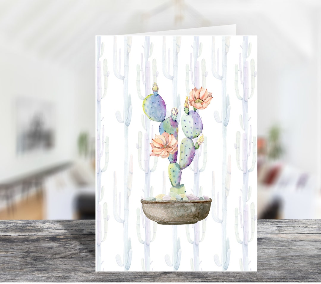 4x6 Printable Portrait Flat Note Card With Envelope 1374/instant ...