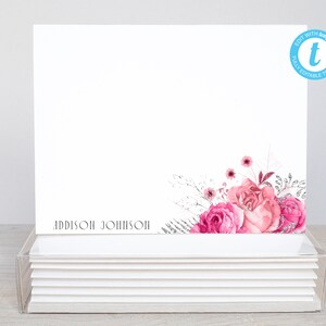 Personalized Printable Editable Flat Single Sided Note Card/5.5x4.25 Templett/Printable Envelope/Editable Note Card/A1