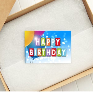 Alles Gute zum Geburtstag druckbare Grußkarte 1302/Sofort Download/druckbarer Umschlag/druckbare Geburtstagskarte/Grußkarte/Feierkarte