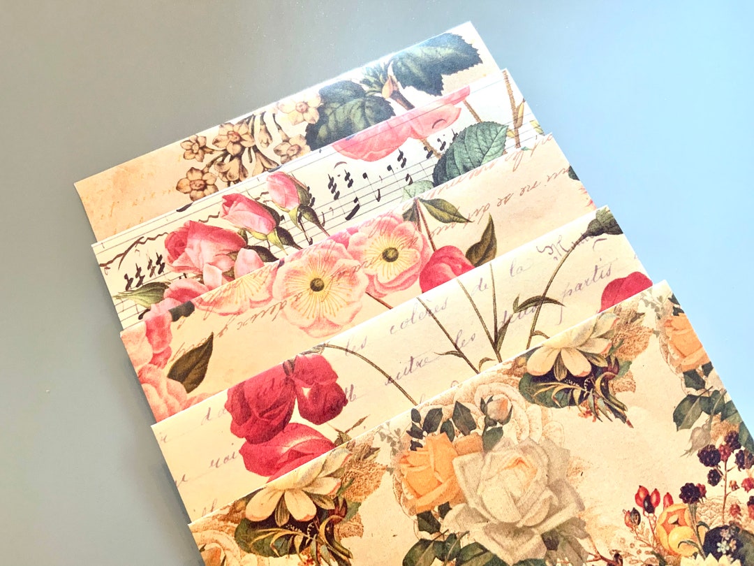 Printable Petal Envelope Template 5x5