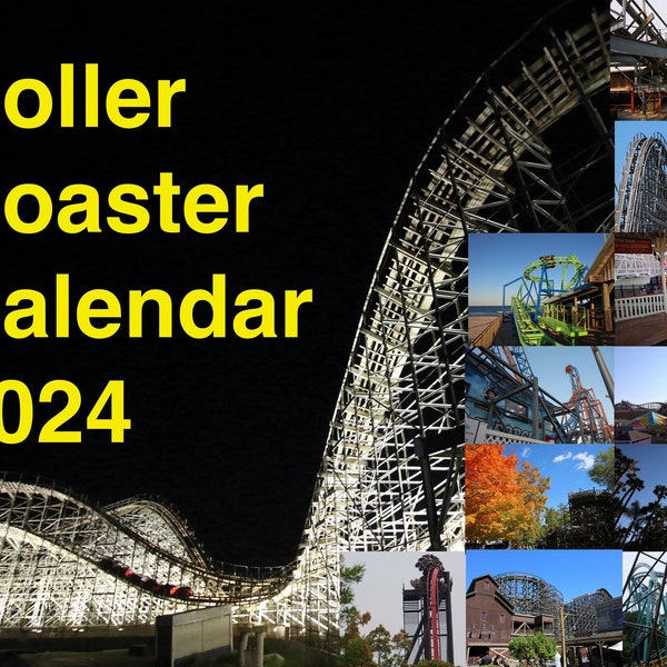 Coaster Calendar Etsy