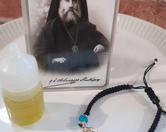 St. Nectarios Kit - Dark Blue Beads