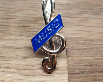 Heavy metal maniac rock enamel pin badge Hat tie lapel scarf bag denim or leather jacket accessorie life AGB 1988